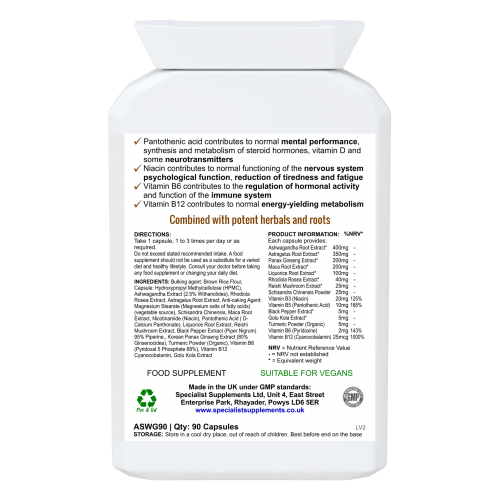 ASHWAGANDHA BOTANICAL COMPLEX