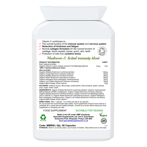 MULTI MUSHROOM ORGANIC COMPLEX